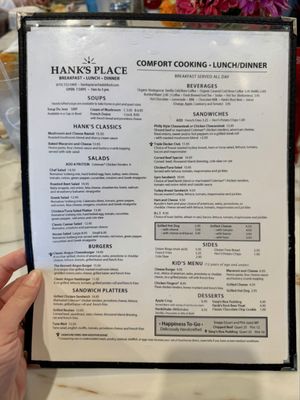Menu photo 2 Hank's Place Chadds Ford, PA Menu photo 2 Hank's Place Chadds Ford, PA
