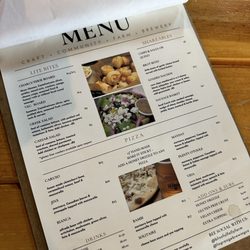 La Grange Brewing Company - Food menu