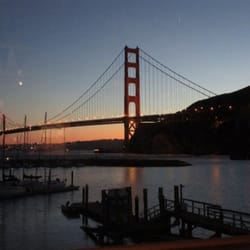 Presidio Yacht Club - View out the window.