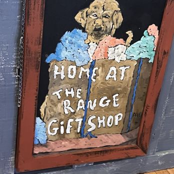 The Range Cafe - Gift shop sign - Mexican Near Me - Albuquerque, New Mexico