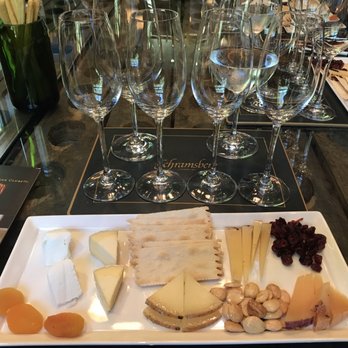 Schramsberg Vineyards - Cheese and reserve set up - Wineries Near Me - Calistoga, California Schramsberg Vineyards - Cheese and reserve set up - Wineries Near Me - Calistoga, California