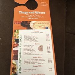 Front Hang tag
