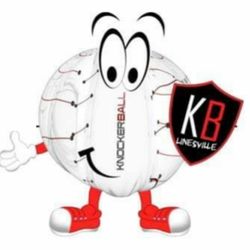 Knockerball Of Linesville - This Amos the Ball - our mascot for Knockerball!