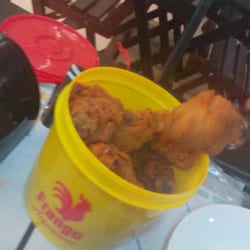 Frango Americano - Frango no balde medio
