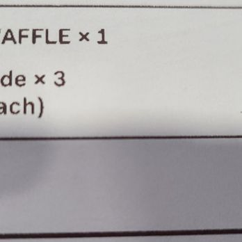 The Brunch House - Receipt of bacon. - Breakfast & Brunch Near Me - Provo, Utah