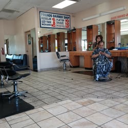 Friends Barber Shop - No frills layout, sraight up barrio barber shop. Love it.