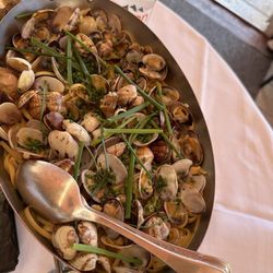 Miramar - Nothing better than a large pan of clams and linguine!