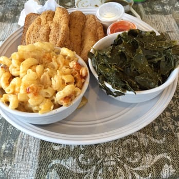 Amazing Taste - Whiting, collard greens, mac & cheese - Soul Food Near Me - North Plainfield, New Jersey