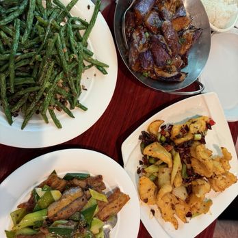 Orient Express - String beans, eggplant, fried fish, twice cooked pork - Szechuan Near Me - Baltimore, Maryland Orient Express - String beans, eggplant, fried fish, twice cooked pork - Szechuan Near Me - Baltimore, Maryland