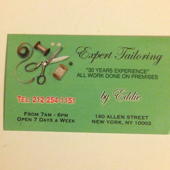 Expert Tailoring - Sewing & Alterations Near Me - New York, New York Expert Tailoring - Sewing & Alterations Near Me - New York, New York