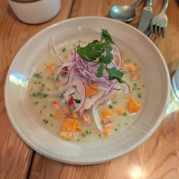 Leche De Tigre - Classic Ceviche - Peruvian Near Me - San Antonio, Texas