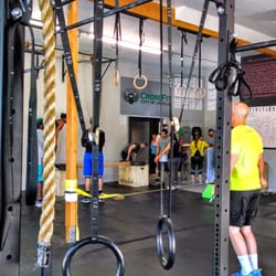 Peak 5 Fitness - Members getting warmed up for CFCOA's 2nd Quarter Check-In!