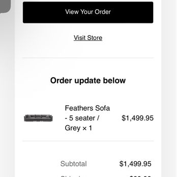 Couch Club - they pivoted after I asked for a refund. - Furniture Stores Near Me - Los Angeles, California