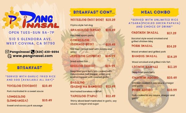 Menu photo 8 Pang Inasal West Covina, CA