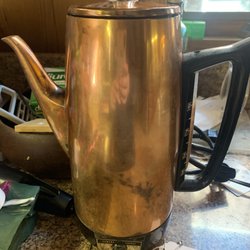 Appalachian Antique Mall - Vintage coffee percolator