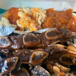Butter's Soul Food - Ribs, Macaroni & Cheese and Candied Yams
