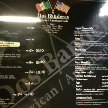 Dos Banderas - Menu - Street Vendors Near Me - Eugene, Oregon Dos Banderas - Menu - Street Vendors Near Me - Eugene, Oregon
