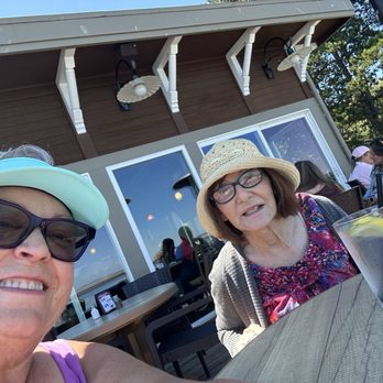 Katie Downs Waterfront Tavern - Sitting on the deck! - Pizza Near Me - Tacoma, Washington