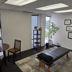 High Amplitude Health Chiropractic - Dr. John Blenio's treatment room.