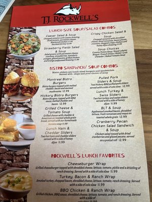 Menu photo 7 T J  Rockwell's Elizabethtown, PA