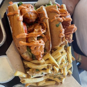 H Brothers - Shrimp Po Boy - Comfort Food Near Me - Escondido, California H Brothers - Shrimp Po Boy - Comfort Food Near Me - Escondido, California