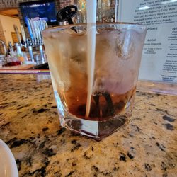 Ricca’s Brick Oven & Bar - Black cherry whiskey cocktail