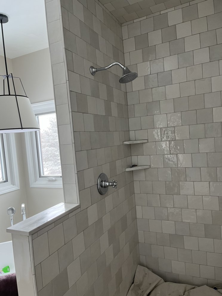 Slide of Michigan Tile Installation