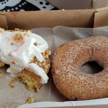 Mountain Donuts - Two of my three doughnuts. - Donuts Near Me - South Ogden, Utah Mountain Donuts - Two of my three doughnuts. - Donuts Near Me - South Ogden, Utah