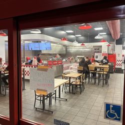 Five Guys - They closed at 8:30...