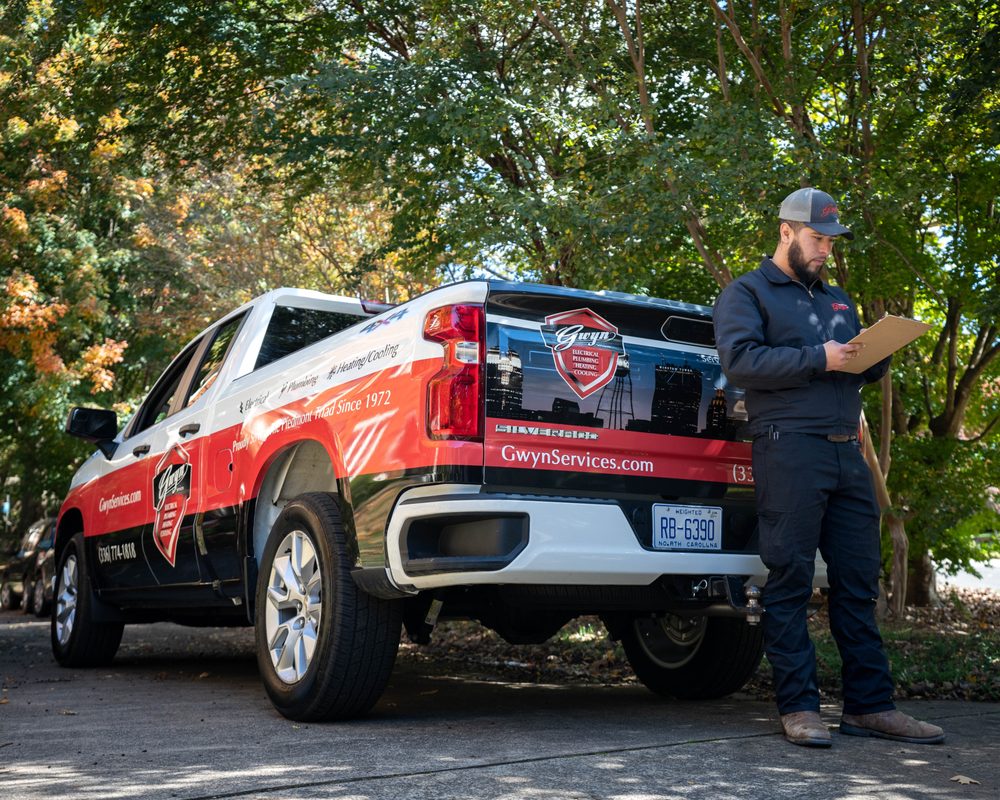 Slide of Gwyn Services