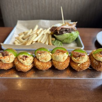 Brick House - Fried Deviled Eggs - American Near Me - Sugar Land, Texas
