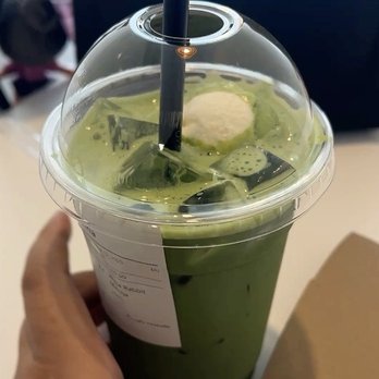 Boba Unit Cafe - White rabbit matcha - Bubble Tea Near Me - Roseville, California