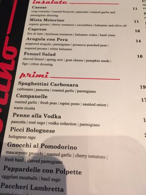 Menu photo 3 Motorino Enoteca Woodbridge, ON