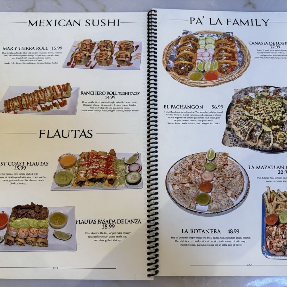 Desvelados - Menu, pages 9-10, as of April 2025 - Mexican Near Me - Santa Monica, California Desvelados - Menu, pages 9-10, as of April 2025 - Mexican Near Me - Santa Monica, California