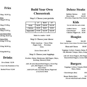 Philly Steaks - Menu - Cheesesteaks Near Me - Albuquerque, New Mexico