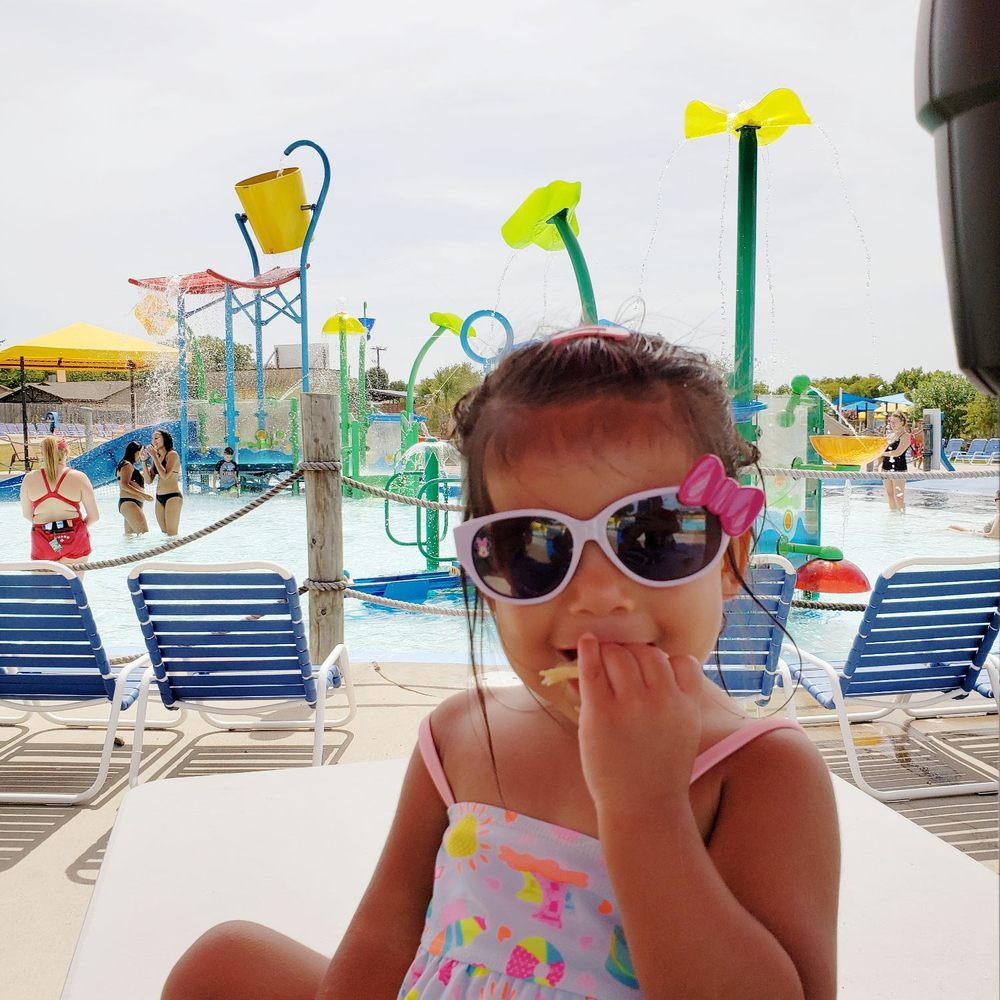 Splash Dayz - More of the kiddie pool and an attentive lifeguard! Baby Vic loves this place for letting her bring in food for a fair price. - Water Parks Near Me - White Settlement, Texas Splash Dayz - More of the kiddie pool and an attentive lifeguard! Baby Vic loves this place for letting her bring in food for a fair price. - Water Parks Near Me - White Settlement, Texas