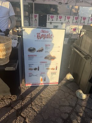 Menu photo 1 Tacos Royale Los Angeles, CA Menu photo 1 Tacos Royale Los Angeles, CA