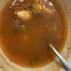 Thai Kumkoon Restaraunt - Tom Kah Soup with Chicken