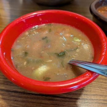 Casa Navarro - Complementary bean soup is excellent - Mexican Near Me - Dallas, Texas Casa Navarro - Complementary bean soup is excellent - Mexican Near Me - Dallas, Texas