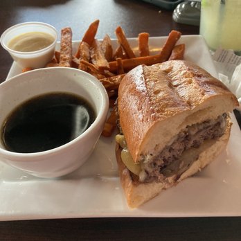 Normandy Park Ale House - Hamburger Dip shared portion - New American Near Me - Normandy Park, Washington