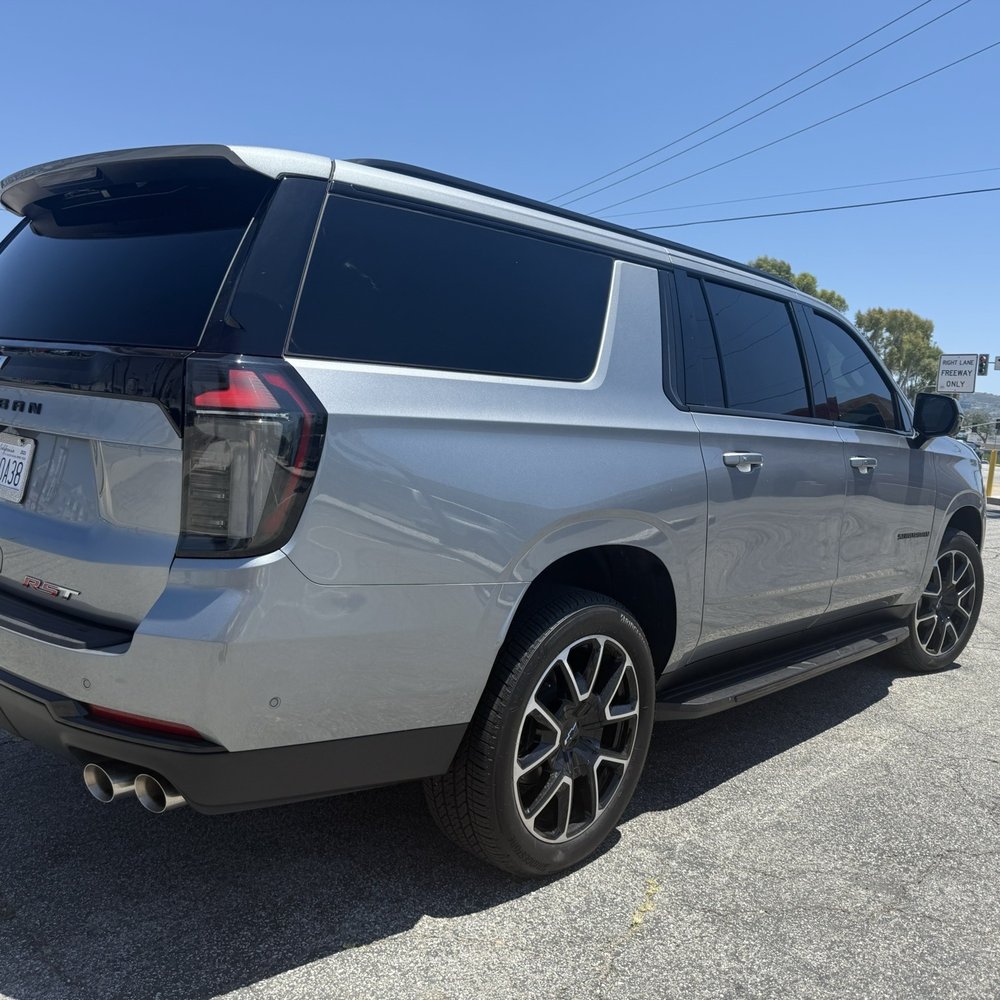 America Tint - Limo, all around, and dark in the front - Car Window Tinting Near Me - West Covina, California America Tint - Limo, all around, and dark in the front - Car Window Tinting Near Me - West Covina, California