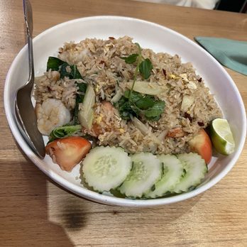 SabbVerr Thai Restaurant & Lounge - Prawn fried rice - Thai Near Me - Seattle, Washington SabbVerr Thai Restaurant & Lounge - Prawn fried rice - Thai Near Me - Seattle, Washington
