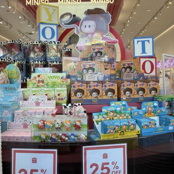 Miniso - Discounted Star Wars and Minions - Toy Stores Near Me - Santa Monica, California