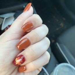 Full Set Gel Nails with Gel Polish Full Set Gel Nails with Gel Polish