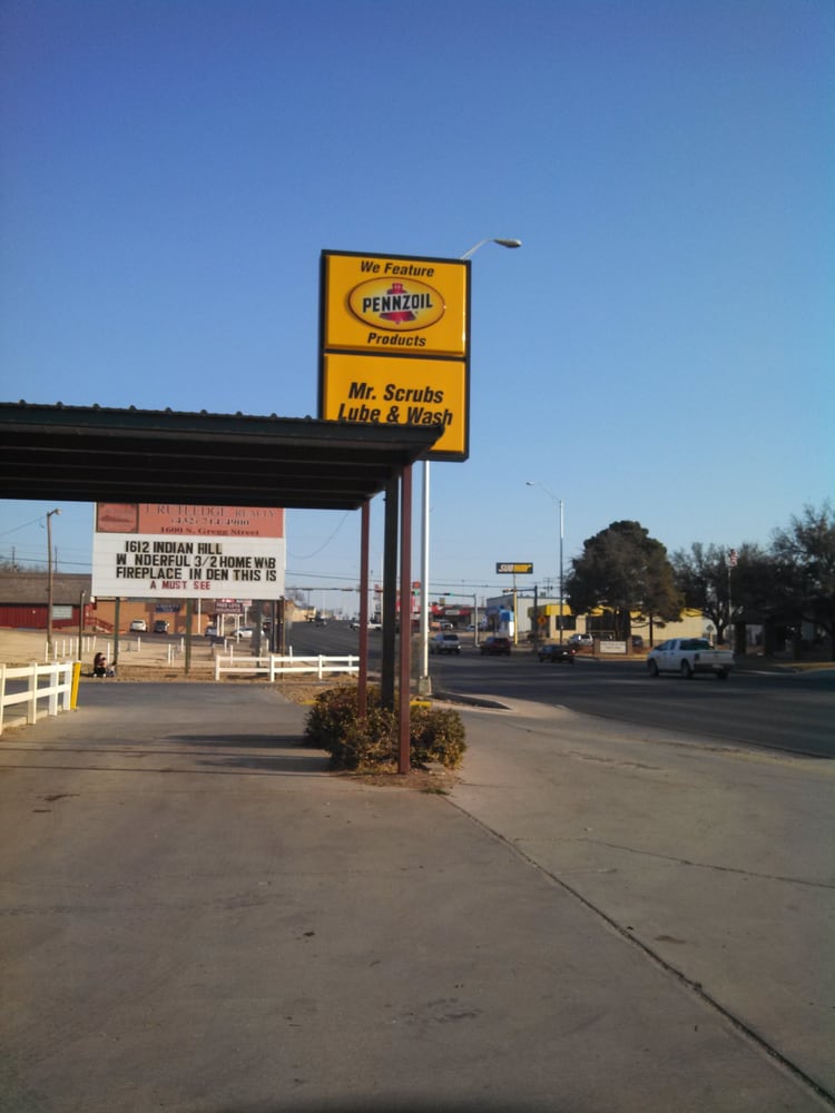 MR SCRUBS CARWASH Car Wash 901 S Gregg St, Big Spring, TX Phone