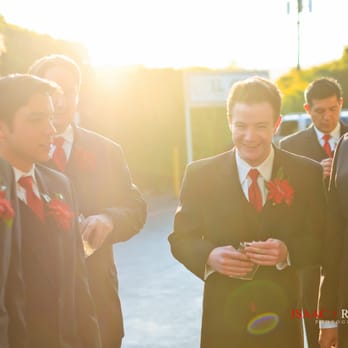 El Adobe - Beautiful sunset after the ceremony, boys are celebrating.  Photo by http://www.isaacandrebecca.com/ - Latin American Near Me - San Juan Capistrano, California