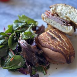 Cafe RX - Ham & Bre sandwich