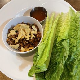 Thai Chicken Lettuce Wrap Thai Chicken Lettuce Wrap