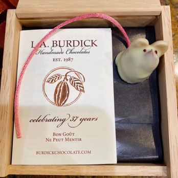 L.A. Burdick Handmade Chocolates - Chocolate Mice - Desserts Near Me - Boston, Massachusetts L.A. Burdick Handmade Chocolates - Chocolate Mice - Desserts Near Me - Boston, Massachusetts