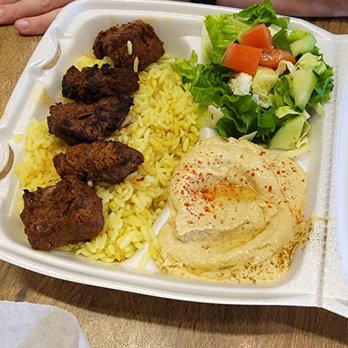 Mezzaterranean - Beef kabob plate - Mediterranean Near Me - West Covina, California